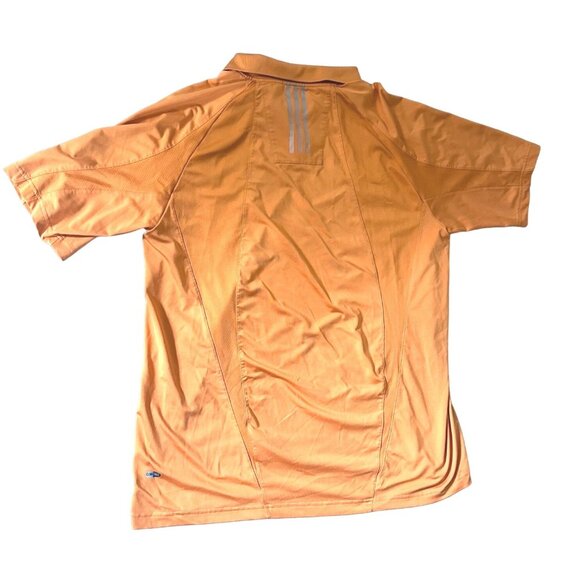 Adidas ClimaCool Orange Polo Shirt XL - Picture 8 of 11